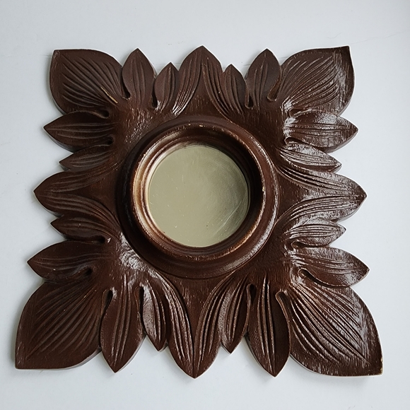 Vintage decrotive wall mirror - Picture 4 of 11